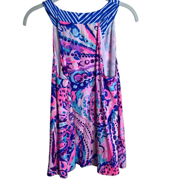 Lilly Pulitzer Achelle Top in Colony Coral Shell Out Size M - Picture 4 of 16